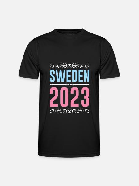 Suède 2023 - T-shirt sport Homme - noir