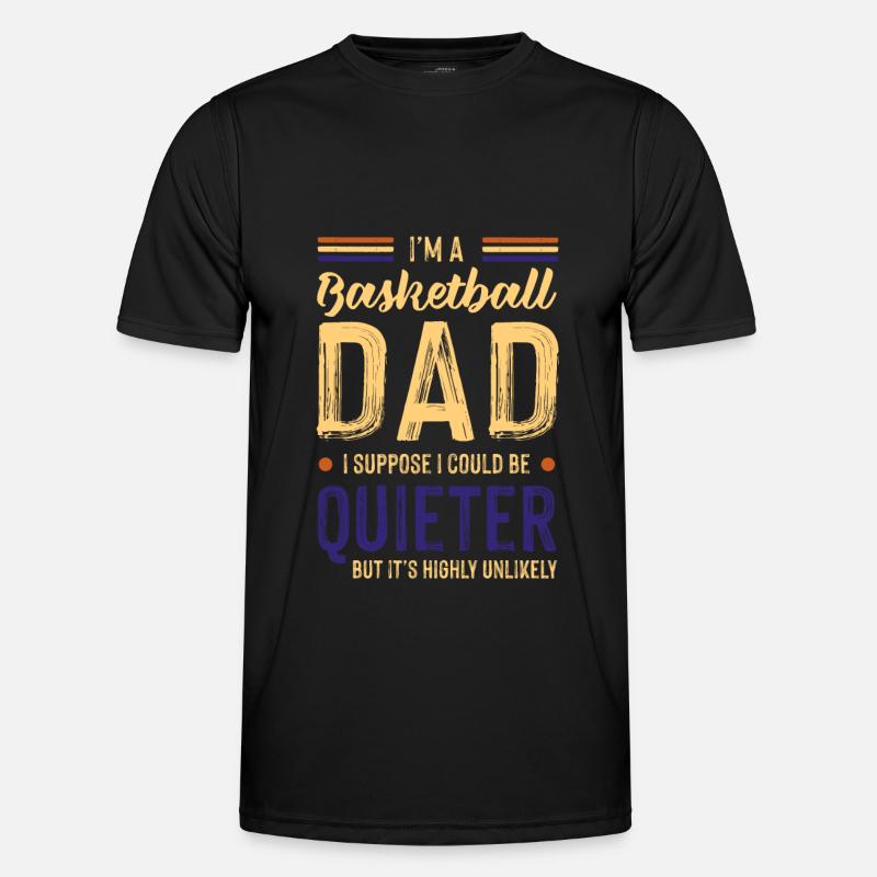 Basketball Daddy Men's Functional T-Shirt