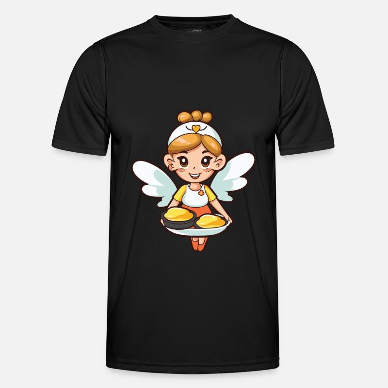 Backfee Fee Backen Kochen Männer Funktions-T-Shirt