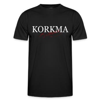 Atatürk Cumhuriyet Signature Mustafa Kemal - Men's Functional T-Shirt - black - Front - AI Model Male 178 dark (178cm)