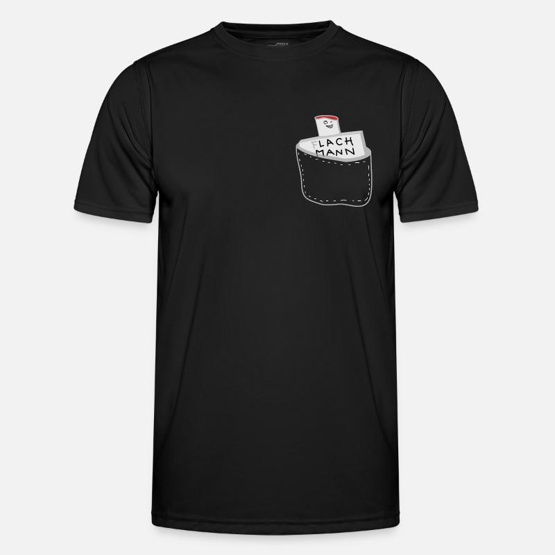 Junggeselle Lach Mann (b) Männer Funktions-T-Shirt