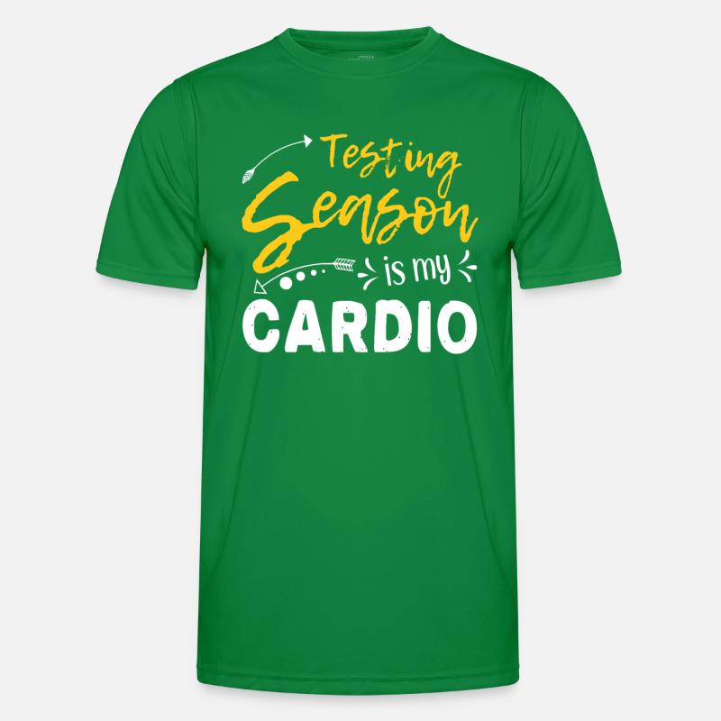 Testing Day for Teachers - Testing Season Is My Ca Men's Functional T-Shirt