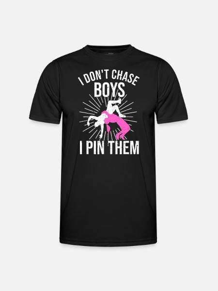 Wrestling Boy Définition Sports drôles - T-shirt sport Homme - noir