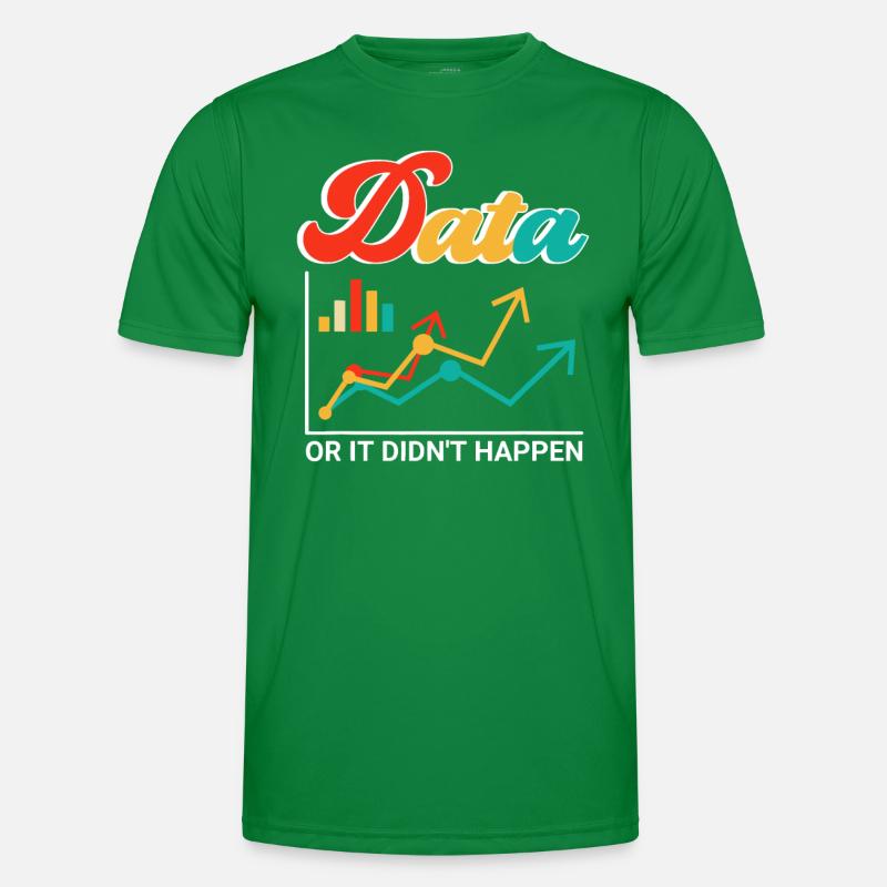 Daten oder es ist nicht passiert Aba Therapeut Spezial EDF Männer Funktions-T-Shirt