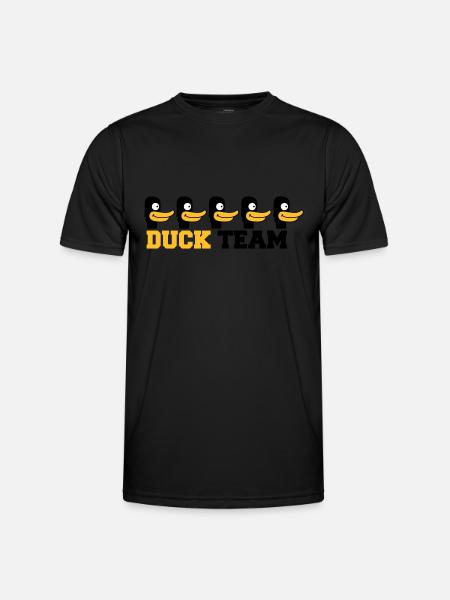 Duck Team - T-shirt sport Homme - noir