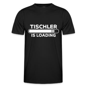 Tischler Spruch Beruf Lustiges Tischler Geschenk - Männer Funktions-T-Shirt - Schwarz - Vorne - AI Model Male 178 dark (178cm)