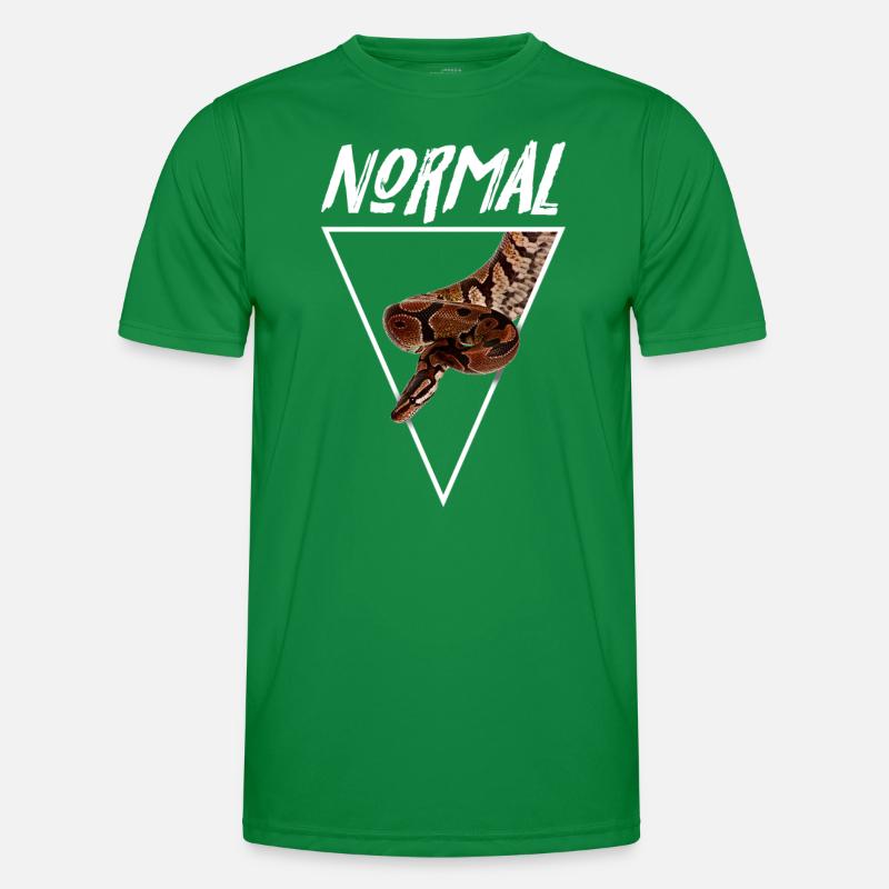 Normaler Ball Python Morph Schlange Besitzer Männer Funktions-T-Shirt