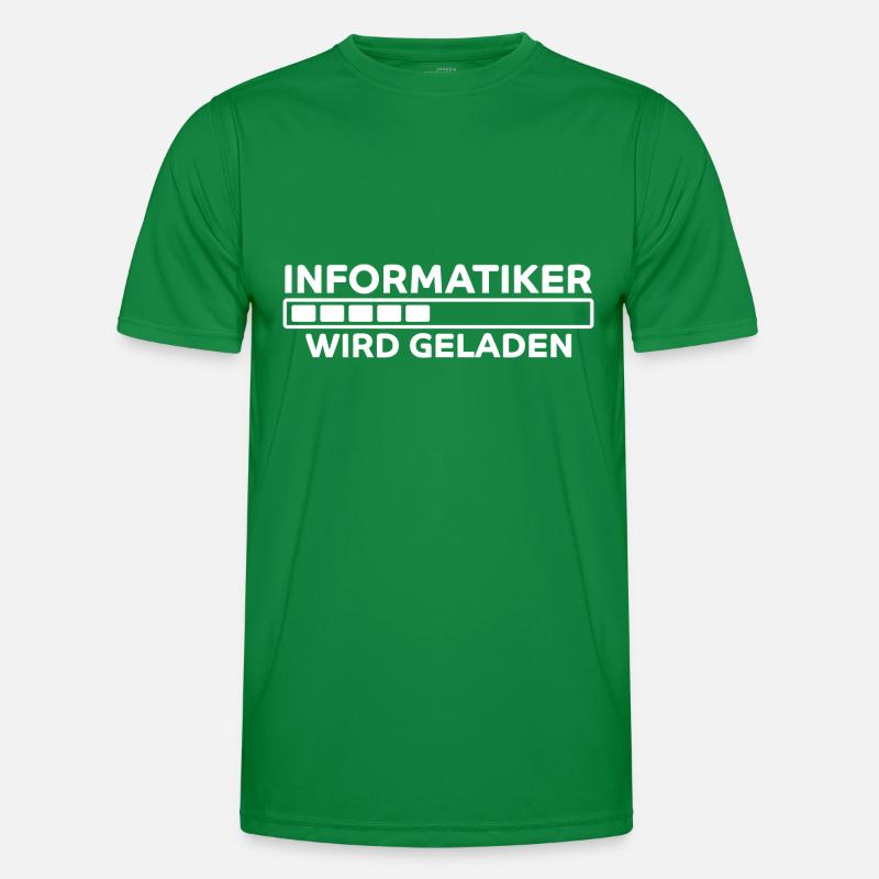 Informatiker Spruch Lustige Programmierer Geschenk Männer Funktions-T-Shirt