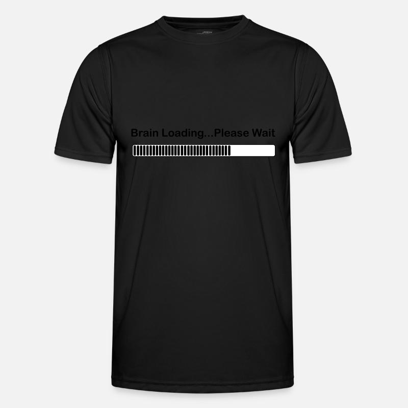 brainloading - Men's Functional T-Shirt - black