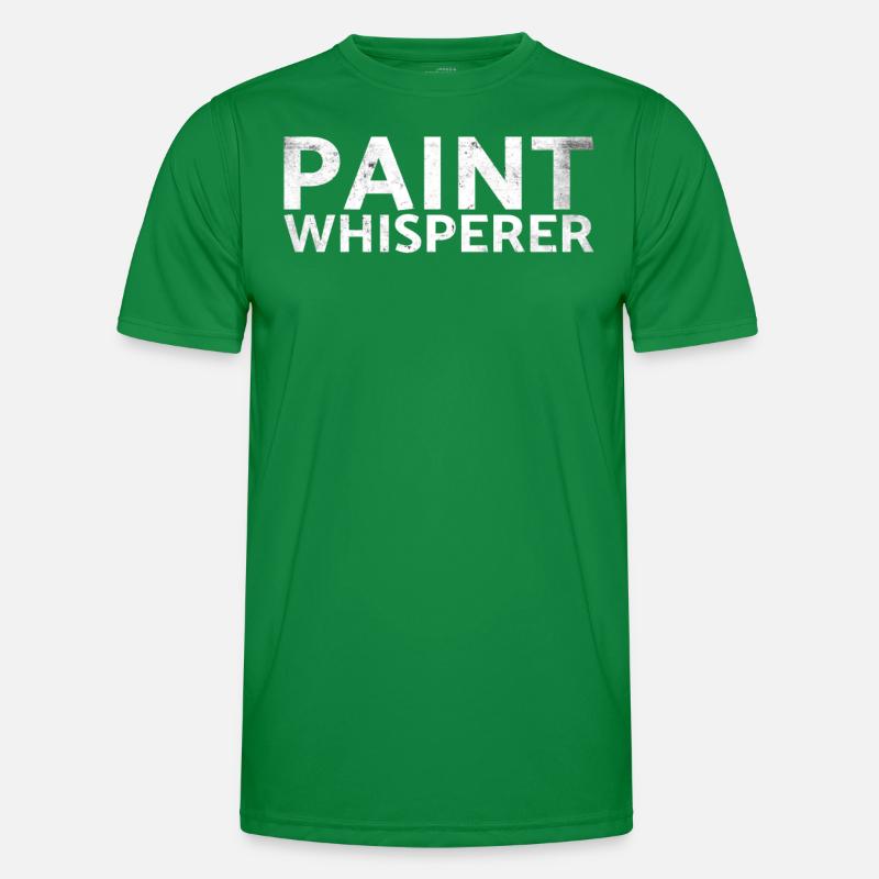 Paint Whisperer Decorator Design for Painters Men's Functional T-Shirt