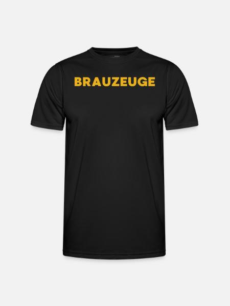 Brewware-biertrinker - Männer Funktions-T-Shirt - Schwarz