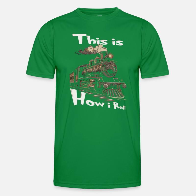 C’est comme ça que je fonctionne encore avec Train T-shirt sport Homme