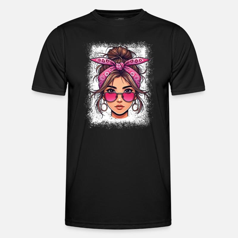 Beste Mutter Aller Zeiten - Männer Funktions-T-Shirt - Schwarz