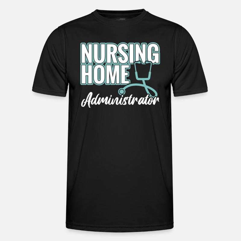 Nursing Home Administrators - Men's Functional T-Shirt - black