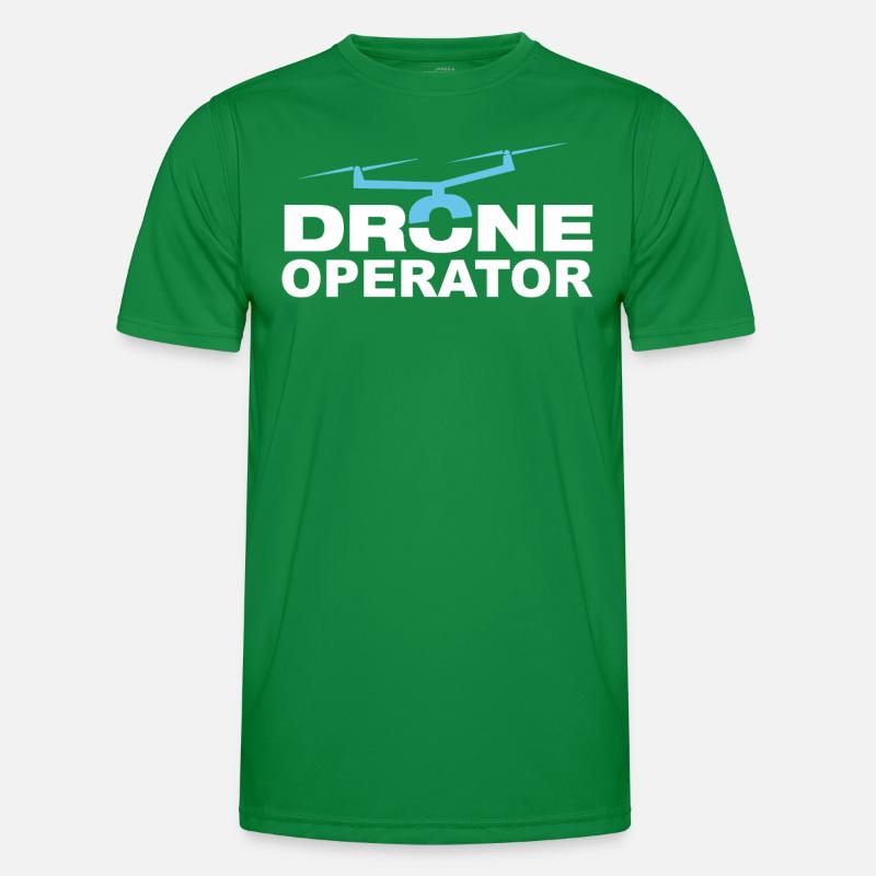 Drone Operator Männer Funktions-T-Shirt