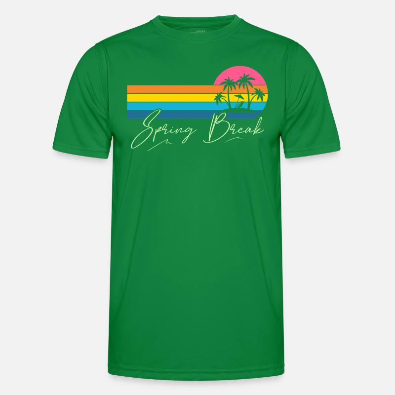 Spring Break Men's Functional T-Shirt