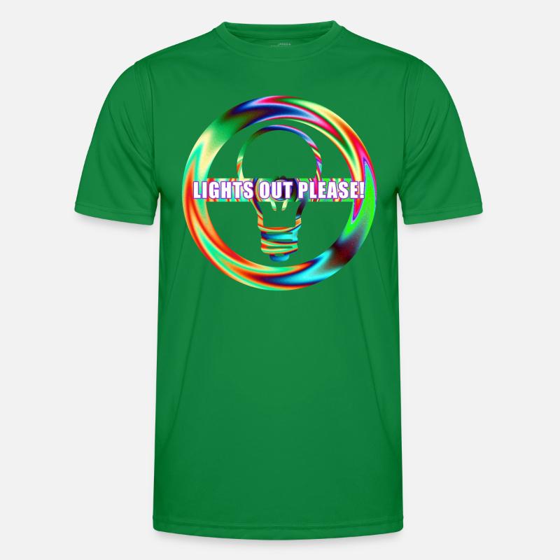 Turn off light from lamp Men's Functional T-Shirt