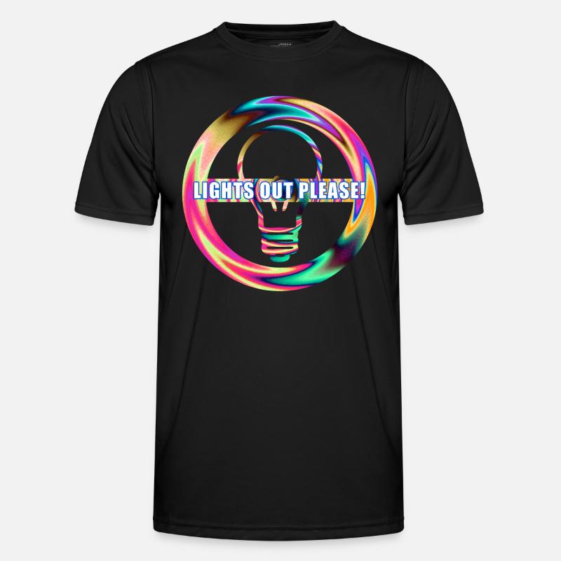 Turn off light from lamp Men's Functional T-Shirt