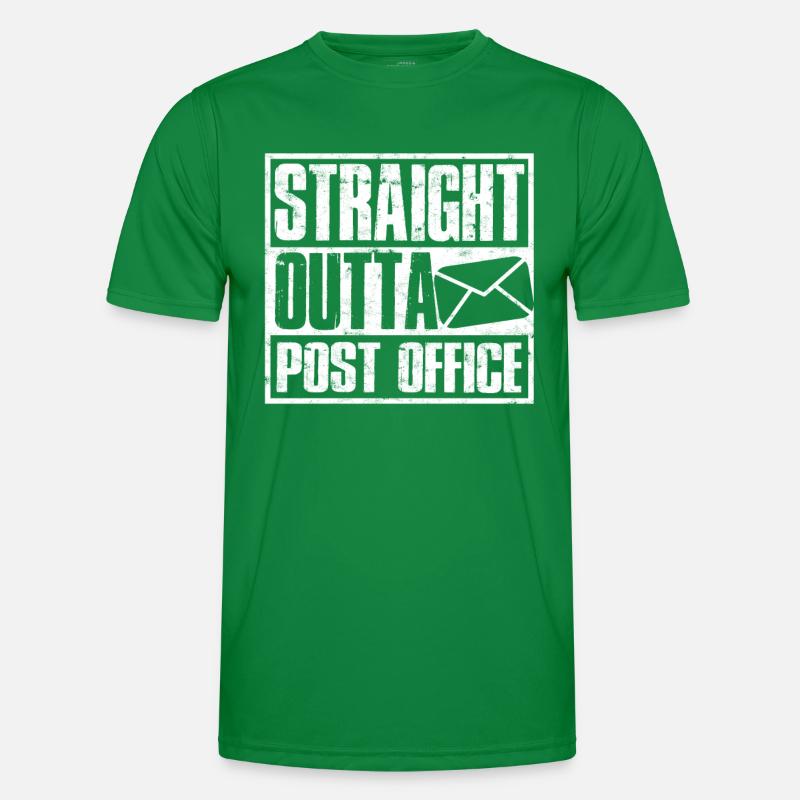 Postman Postman Post Gift Letter Parcel Men's Functional T-Shirt