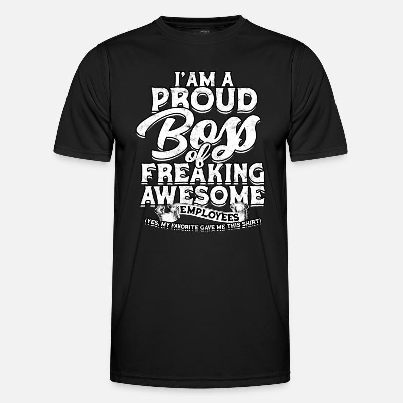 geschäftsführer chef geschenk geschenkidee arbeit Männer Funktions-T-Shirt