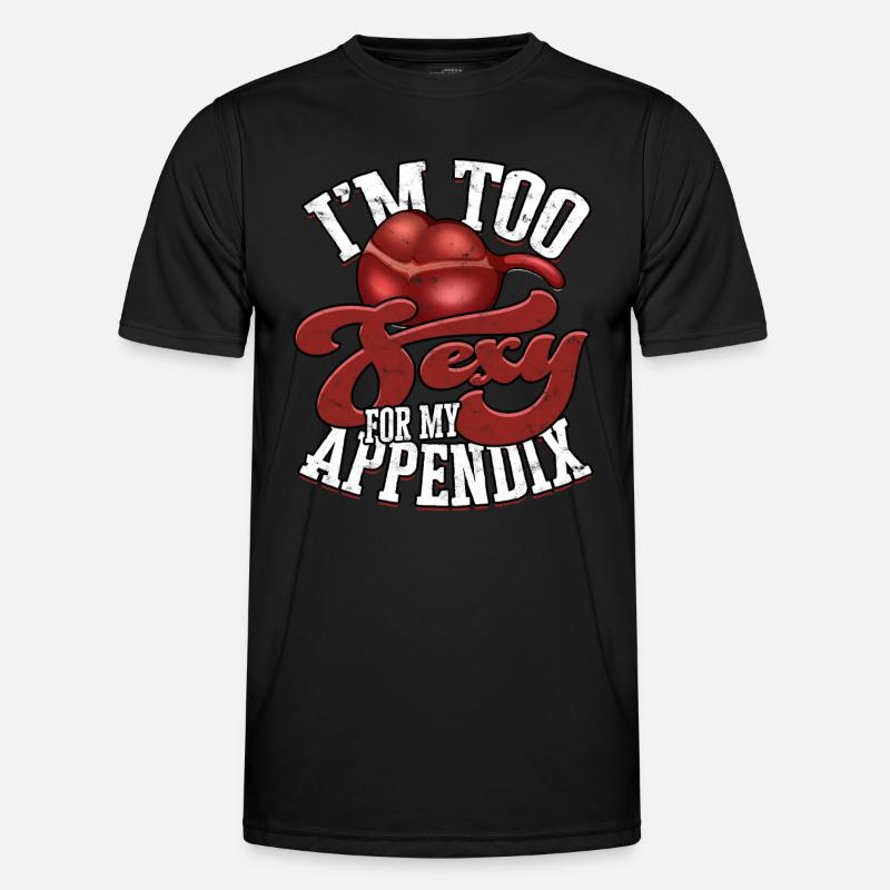 Appendix Operation Appendectomy Removal Men's Functional T-Shirt