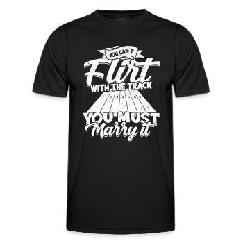 Coureur d’athlétisme Athelitcs Running Sport Run - T-shirt sport Homme - noir - Devant - AI Model Male 178 dark (178cm)