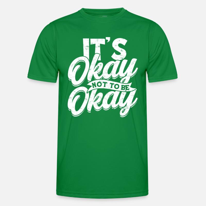 depression depressive sad gift idea unfortunate Men's Functional T-Shirt