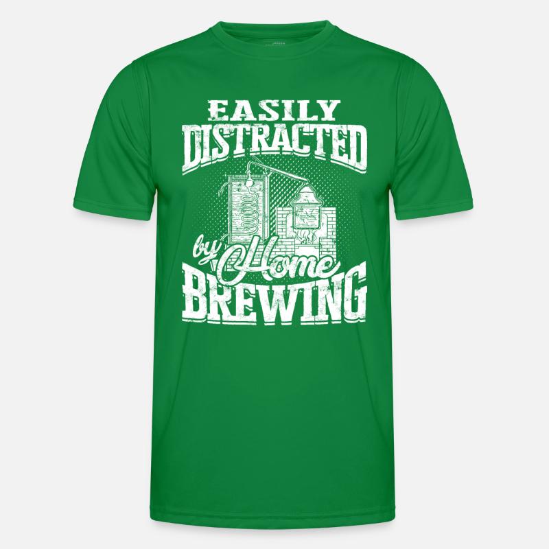 schnaps whiskey brennen schnapsbrenner geschenkide Männer Funktions-T-Shirt