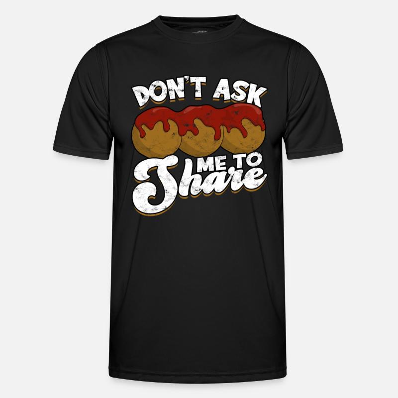 fleischklößchen essen spaghetti geschenk geschenki Männer Funktions-T-Shirt