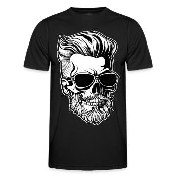 Cool Rudeboy - Men's Functional T-Shirt - black - Front - AI Model Male 178 dark (178cm)