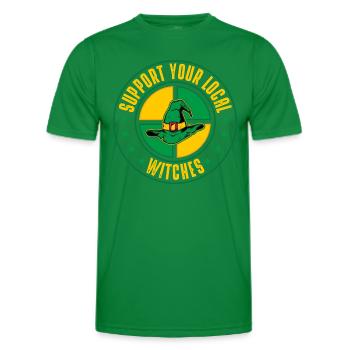 Sorcières - T-shirt sport Homme - vert - Devant - AI Model Male 178 dark (178cm)