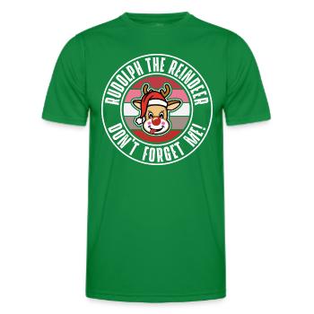 Rudolph - T-shirt sport Homme - vert - Devant - AI Model Male 178 dark (178cm)