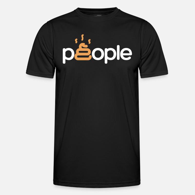 Shit People - Men's Functional T-Shirt - black