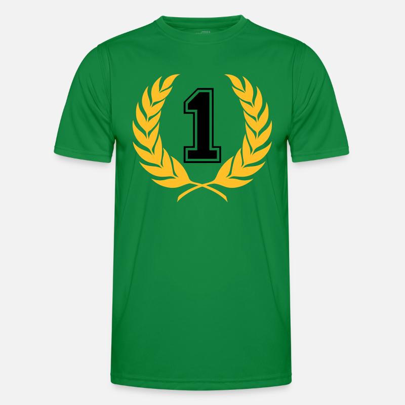 Number 1 Männer Funktions-T-Shirt