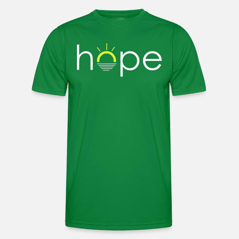 Hope - Hoffnung Männer Funktions-T-Shirt