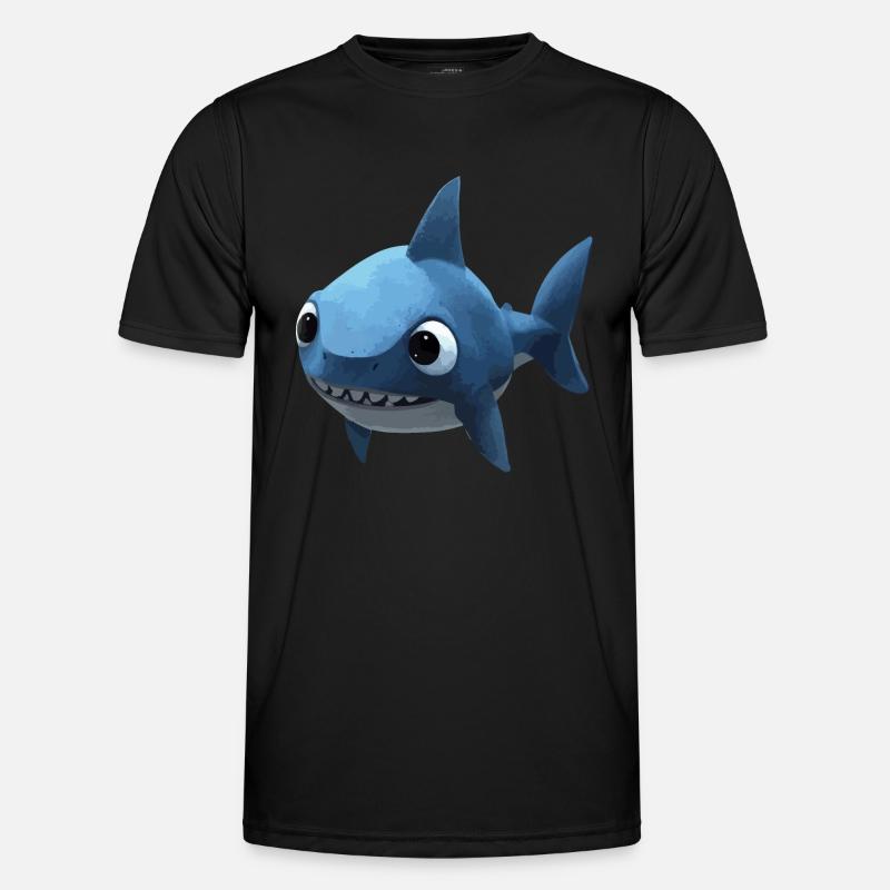 Blue - Cute and Stylish - Men's Functional T-Shirt - black