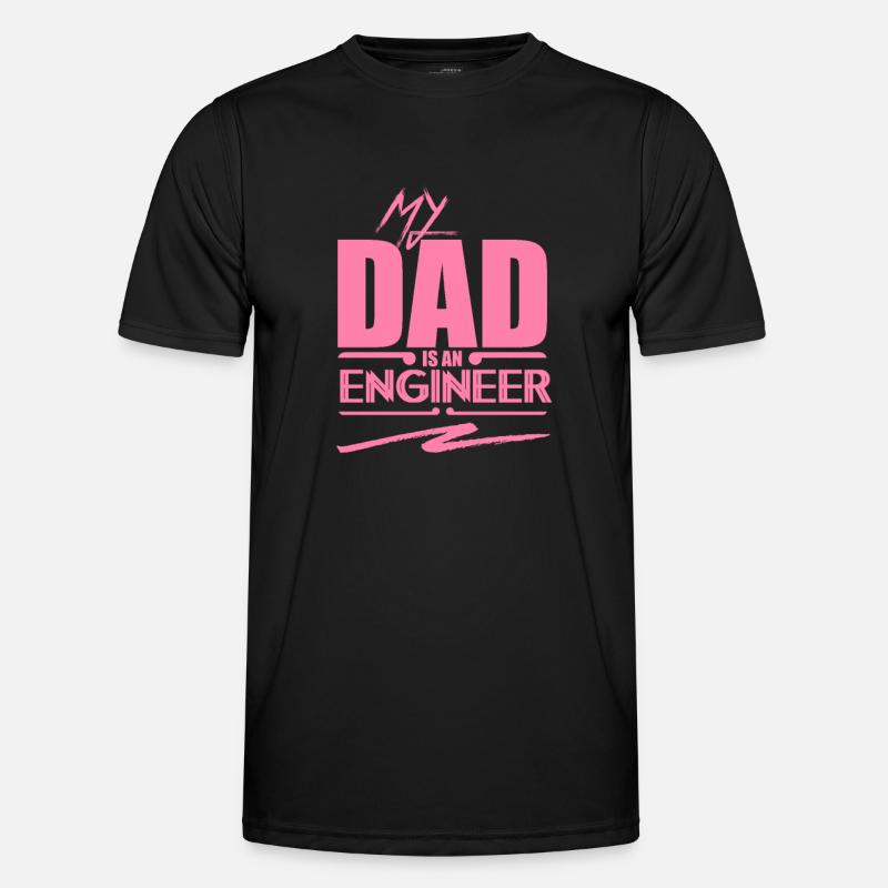 Engineer Engineer Engineering Student Mama - Men's Functional T-Shirt - black