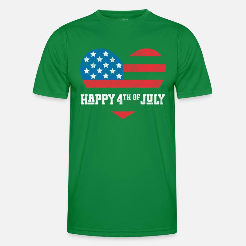 Joyeux 4 juillet T-shirt sport Homme
