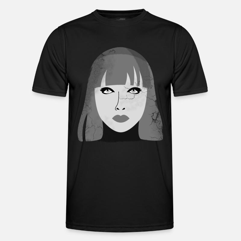 Cyborg en vinyle et cuir T-shirt sport Homme