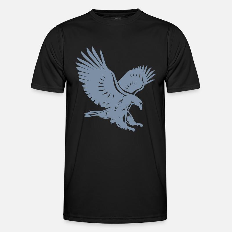Eagle - Men's Functional T-Shirt - black