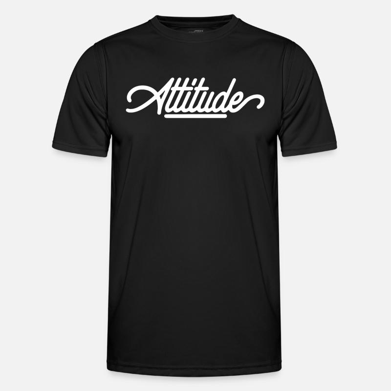 Attitude - Men's Functional T-Shirt - black