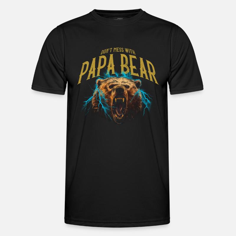 Papa Bear Men's Functional T-Shirt