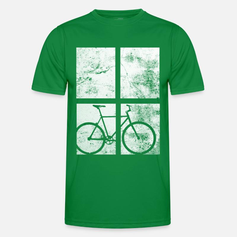 4 Rectangles - Cyclisme - (4) T-shirt sport Homme