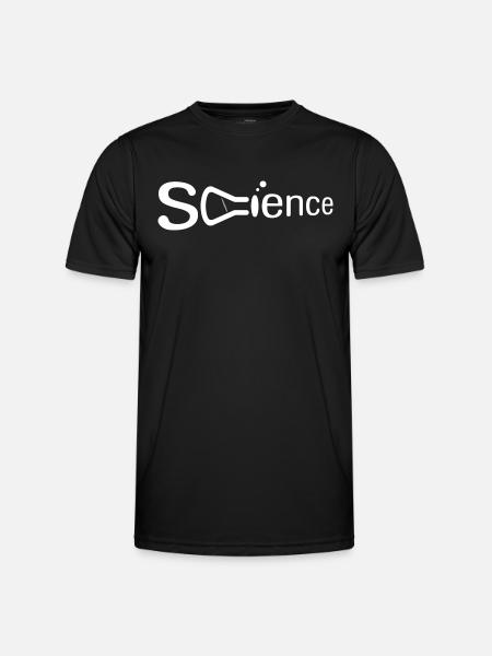 Science - T-shirt sport Homme - noir