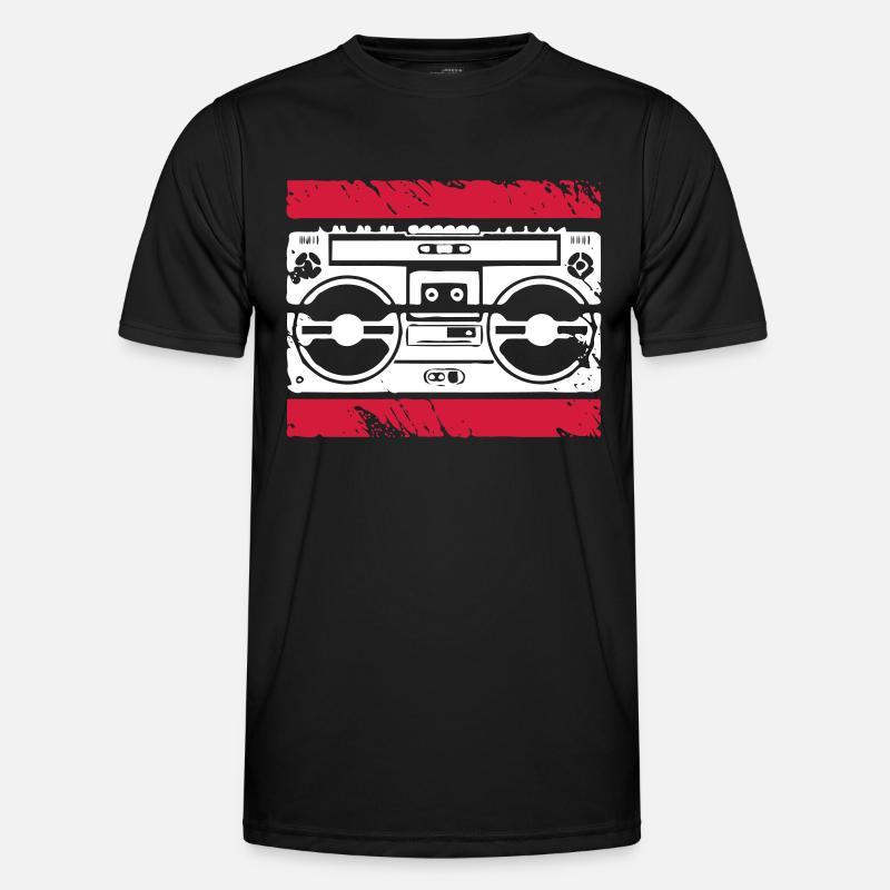 Ghetto Blaster logo Men's Functional T-Shirt