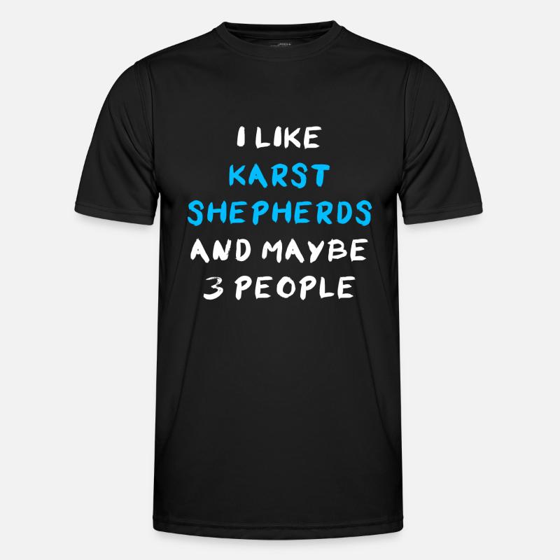 Karst Shepherd - Men's Functional T-Shirt - black