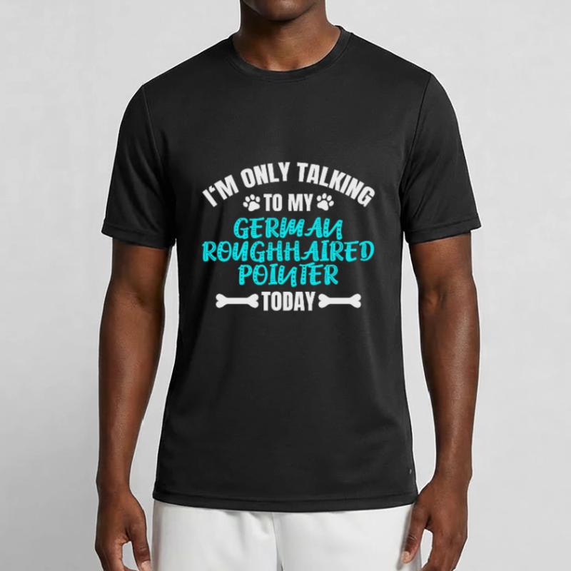 German Roughhaired Pointer Männer Funktions-T-Shirt