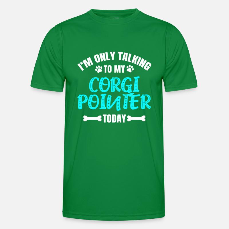 Corgi Pointer Men's Functional T-Shirt