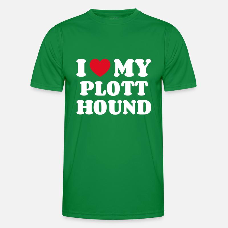 J’aime mon Plott Hound T-shirt sport Homme