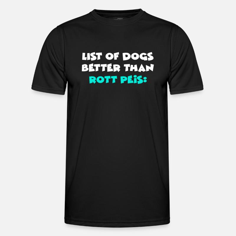 Rott Peis - Men's Functional T-Shirt - black